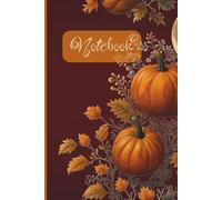 Halloween Notebook 6x9 | Lined Journal with Pumpkin Background - 100 Pages - Autumn Gift Idea: Festive Notebook for Notes, Diary, or To-Do List with Pumpkin-Themed Pages