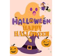 HALLOWEEN: notebook for kids, teens, and adult , with special interior design and awesome cover too, unforgettable party gift.