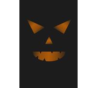 Halloween Notebook | Ruled pages | 15,24 x 22,86 cm (6x9") | Bloc de Notas | Pumpkin | 100 pages