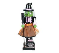 Halloween Nutcracker Estatua - Figuras De Cascanueces De Madera, Figura Decorativa De Halloween Espeluznante | Decoración De Pumpkin Man Skull Mummy Witch Soldier