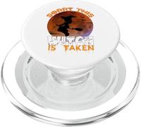 Halloween Ocult This Witch Is Taken Spooky Gothic Moon LOL PopSockets PopGrip para MagSafe