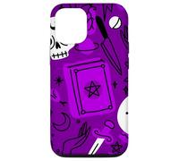 Halloween ocultismo mágico místico esotérico púrpura brujería Carcasa para iPhone 12/12 Pro