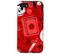 Halloween ocultismo mágico místico esotérico rojo brujería Carcasa para iPhone SE (2020) / 7 / 8