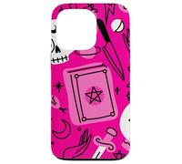 Halloween ocultismo mágico místico esotérico rosa brujería Carcasa para iPhone 13 Pro