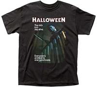 Halloween One Good Scare T-Tshirts Camisetas y Tops Michael Myers tee Black Black(Small)