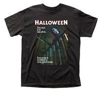 Halloween One Good Scare T-Tshirts Camisetas y Tops Michael Myers tee Black(X-Large)