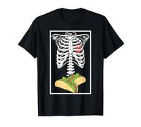Halloween papá Esqueleto Taco Vientre Divertido Embarazo Pareja Hombres Camiseta