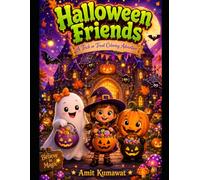 Halloween Party Coloring Book for Kids 3: Cute Spooky Fun with Ghosts, Pumpkins, Witches, Monsters, Trick-or-Treat Adventures & Easy Halloween Coloring Pages for Ages 4-10