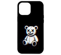 Halloween Party Creepy Teddy Bear EDM Techno Rave Music Carcasa para iPhone 12 Pro Max