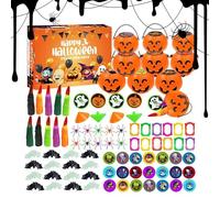 Halloween Party Favors, Non-Candy Treats, 0.78in Authentic Gothic Prank Toys, Compact Fun Trick Game, Spooky Decorations Props for Kids, School, Festival, Home, Playtime
