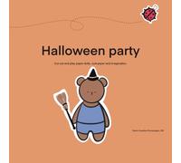 Halloween Party Paper Dolls: Cut out and play paper dolls. Just paper and imagination.