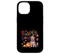 Halloween Pawsitively Spooky Dog Cute Halloween Pet Lover Carcasa para iPhone 14