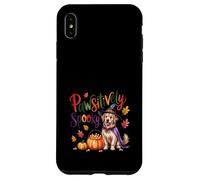 Halloween Pawsitively Spooky Dog Cute Halloween Pet Lover Carcasa para iPhone XS MAX