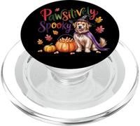 Halloween Pawsitively Spooky Dog Cute Halloween Pet Lover PopSockets PopGrip para MagSafe