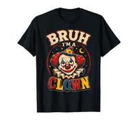 Halloween Payaso Bruh Soy un Divertido Circo de Terror niños niños Camiseta gráfica económica