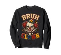 Halloween Payaso Bruh Soy un Divertido Circo de Terror niños niños Sudadera