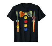 Halloween Payaso Tirantes Disfraz de Circo Niños Divertido Camiseta
