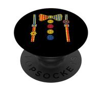 Halloween Payaso Tirantes Disfraz de Circo Niños Divertido PopSockets PopGrip Adhesivo