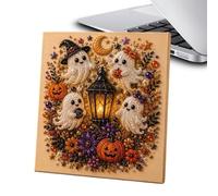 Halloween Pearl Art - Cute 3D Spooky Ghost Wall Hanging, Festive DIY Craft