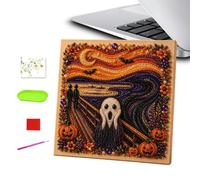 Halloween Pearl Art Kit | Cute DIY Craft Supplies Home Decor | Ghost Rhines