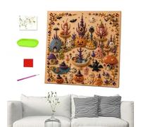 Halloween Pearl Art Kit | Cute DIY Craft Supplies Home Decor | Ghost Rhines