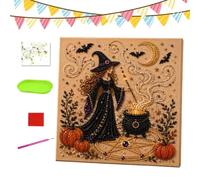 Halloween Pearl Art Kit | Cute DIY Craft Supplies Home Decor | Ghost Rhines