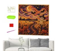Halloween Pearl Art Kit | Cute DIY Craft Supplies Home Decor | Ghost Rhines