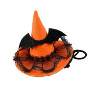 Halloween Pet Hat Lindo Bruja para Perros Dress Up Supplies Encantadores Carnavales Accesorio De Invierno Gombado Divertido para Halloween Cosplay