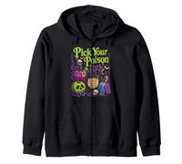 Halloween Pick Your Poison Funny Wizard Vintage Halloween Sudadera con Capucha