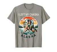 Halloween Pin Up Cute Witch Chaska en Alaska Vintage Retro Camiseta