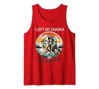 Halloween Pin Up Cute Witch Chaska en Alaska Vintage Retro Camiseta sin Mangas