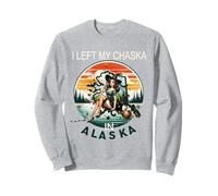 Halloween Pin Up Cute Witch Chaska en Alaska Vintage Retro Sudadera