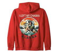 Halloween Pin Up Cute Witch Chaska en Alaska Vintage Retro Sudadera con Capucha
