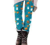 Halloween Polainas de las mujeres de cintura alta elástico novedad | Leggings Patrón De Halloween Clásico Retro Pantalones Fitness Running Sin Costura Casual Pants Carnaval Halloween 2026