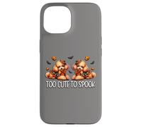 Halloween Poodle Puppies For Dog Mom Is Too Cute To Spook Carcasa para iPhone 15