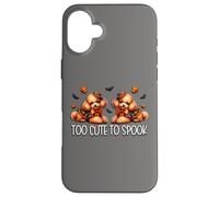 Halloween Poodle Puppies For Dog Mom Is Too Cute To Spook Carcasa para iPhone 16 Plus