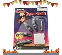 Halloween Press on Nails, Spooky Gothic Fake Nail Set, Long Vampy Fingernails, Easy Application Tips, Halloween Party Look, Ideal for Masquerade, Stage Performances, Dress-Up Nights, Multicolor
