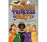 Halloween Princess Party: Coloring Book