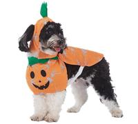 Halloween Pumpkin Costume For Dogs | Cute Outfit For Small Pets | Funny Cat and Dog Apparel | Ideal Pet Costumes For Halloween Parties and Fall Celebrations | Fun and Festive Dog Clothes