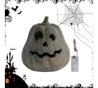 Halloween Pumpkin Lantern, Light Up Pumpkin Decorations, LED Tabletop Lamps with Glowing Effects, Battery-Operated Festive Lighting for Bedroom, Yard, Living Room, Classroom, Pathway