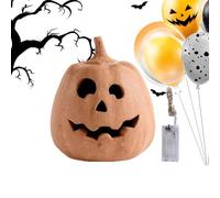 Halloween Pumpkin Lantern, Light Up Pumpkin Decorations, LED Tabletop Lamps with Glowing Effects, Battery-Operated Festive Lighting for Bedroom, Yard, Living Room, Classroom, Pathway