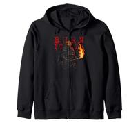 Halloween Pumpkin Ops Burn It All Calabaza Militar Sudadera con Capucha