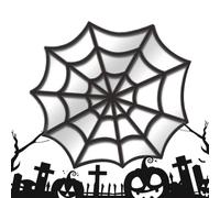 Halloween Pumpkin Stickers - Spider Wall Stickers, Spooky Seasonal Decals W