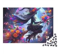 Halloween Puzzle 1000 Piezas para Adultos, Juegos Educativos, Antiestrés, Fomenta Colaboración, Regalos para Adultos 300pcs (40x28cm)