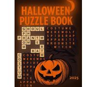 Halloween Puzzle Book 2025: Spooky Crosswords, Word Searches & Brain Teasers for Adults and Teens