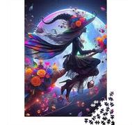 Halloween Puzzles 1000 Piezas para Adultos, Reto Familiar, Antiestrés, Fomenta Colaboración, Decoración 300pcs (40x28cm)