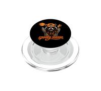 Halloween Raccoon Spooky Season Cute Funny Halloween PopSockets PopGrip para MagSafe