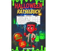 Halloween Rätselbuch: Rätselspaß für Kinder ab 7 Jahren | 60 spannende Wortsuchrätsel, Labyrinthe und Sudokus im Grusellabor | 124 Seiten | Das perfekte Geschenk zu Halloween und für die Ferien