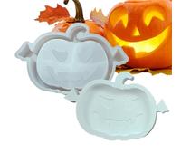 Halloween Resin Molds - 3d Pumpkin Tray Mould | Handmade Holder Candy Storage Aromatherapy Decor | Halloween Resin Mold Pumpkin T ray Candy Storage Aromatherapy Decor Kitchen Living Room