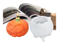Halloween Resin Molds, Silicone Soap Mould, Easy Release Design, Spooky Shape Variety, Ideal for Aromatherapy Crafts, Epoxy Resin Casting, Holiday Decoration Projects, Creative Designs